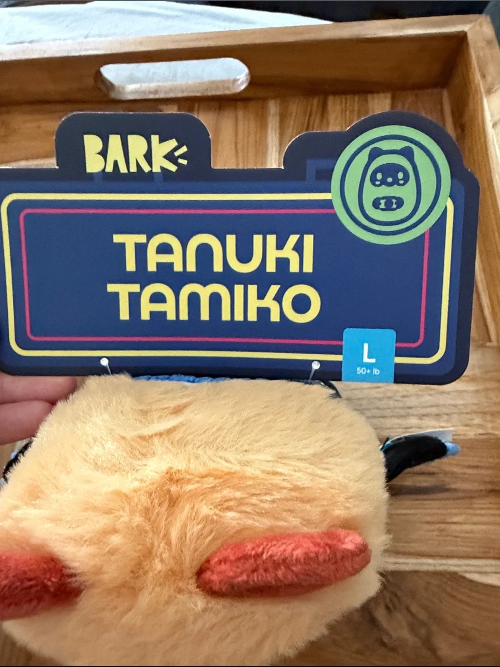 Bark soft plush